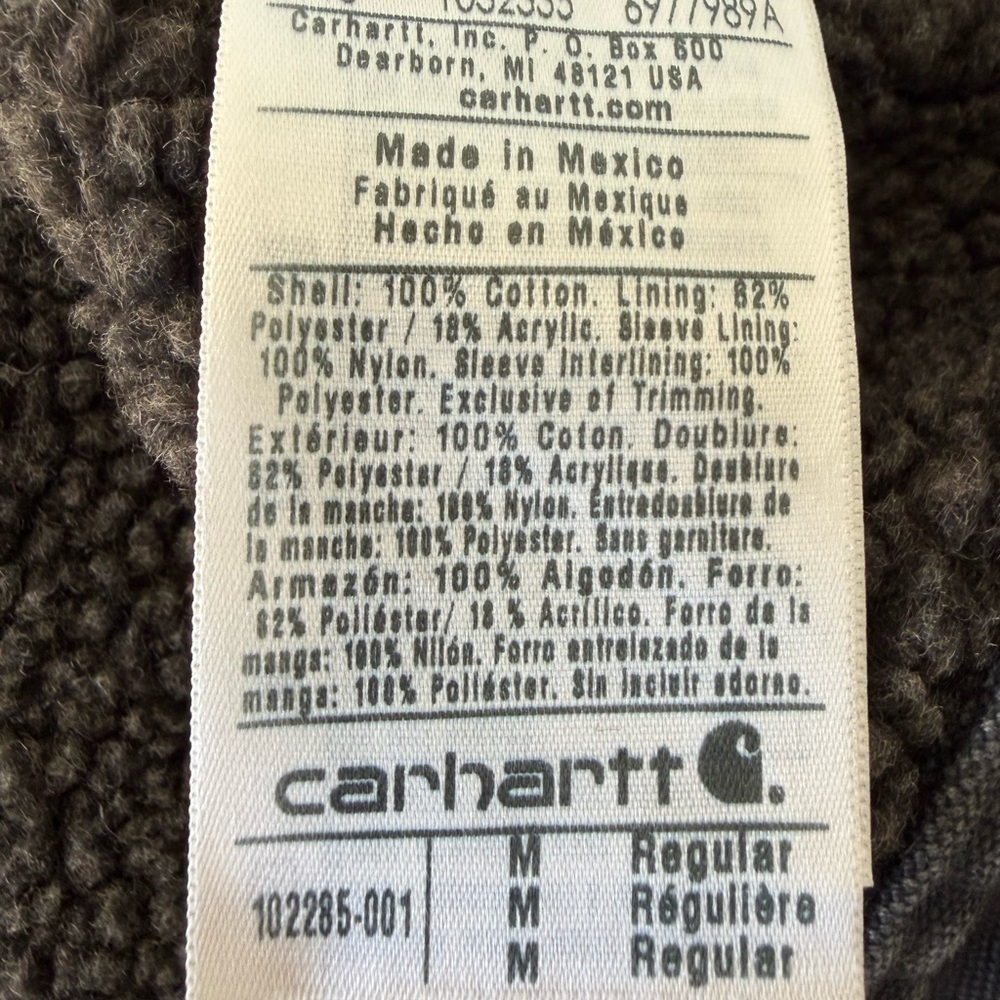 Carhartt Men's Black Hooded Field Jacket - Picture 8 of 8